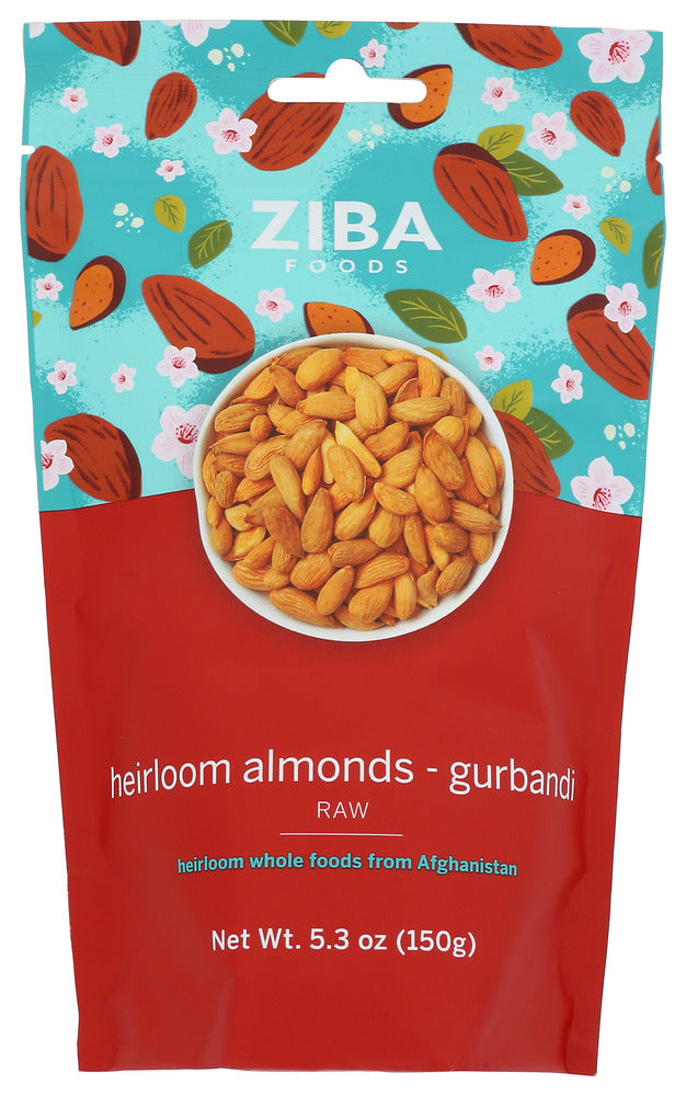 Ziba Foods: Almond Raw Gurbandi, 5.3 Oz