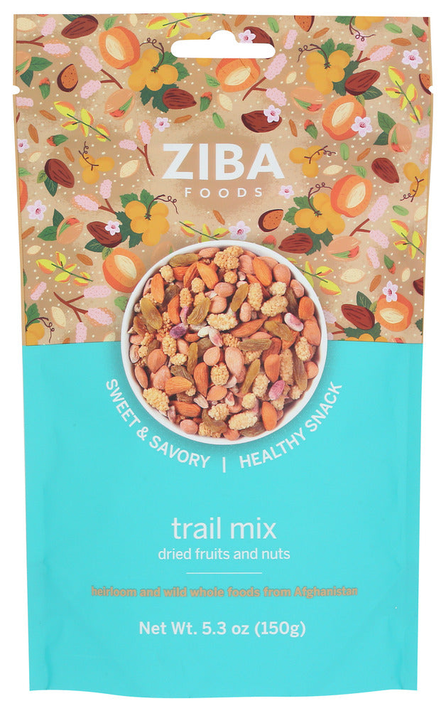 Ziba Foods: Nuts And Fruit Trail Mix, 5.3 Oz