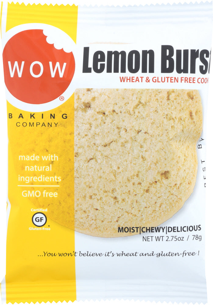 Wow Baking: Cookie Gf Lemon Burst Ss, 2.75 Oz