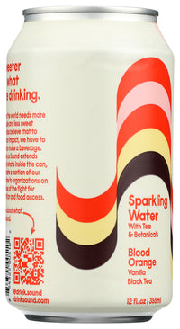 Sound: Water Sprkl Blood Orange, 12 Fo