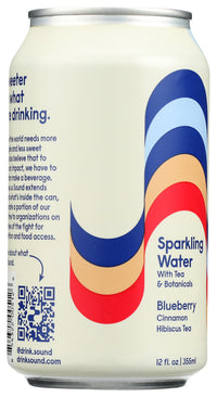 Sound: Water Sparkling Blueberry, 12 Fo