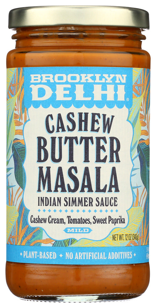 Brooklyn Delhi: Sauce Simmer Cashew Masala, 12 Oz