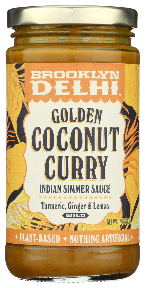 Brooklyn Delhi: Sauce Simmer Ccnut Curry, 12 Oz