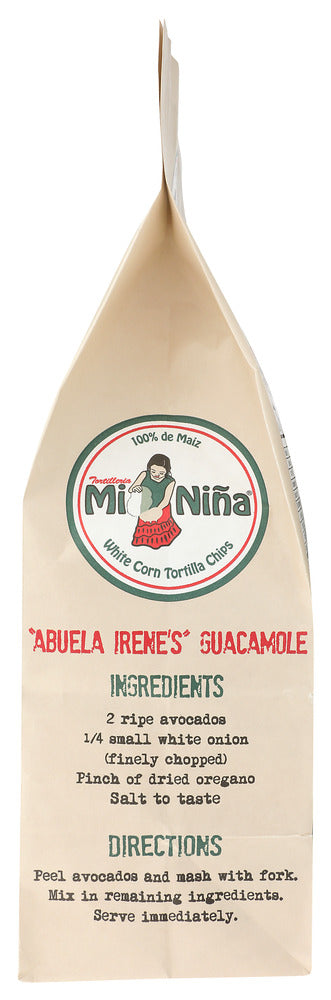 Mi Nina: Chips Tortilla Sea Salt, 12 Oz