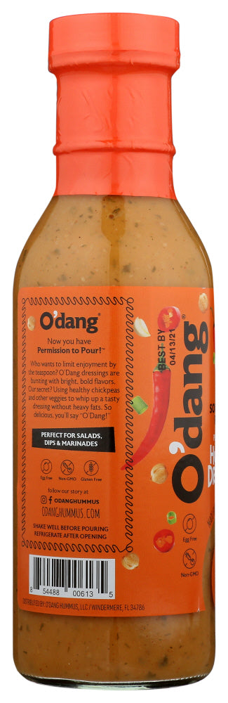 Odang Hummus: Dressing Hummus Buffalo Ranch, 12 Oz