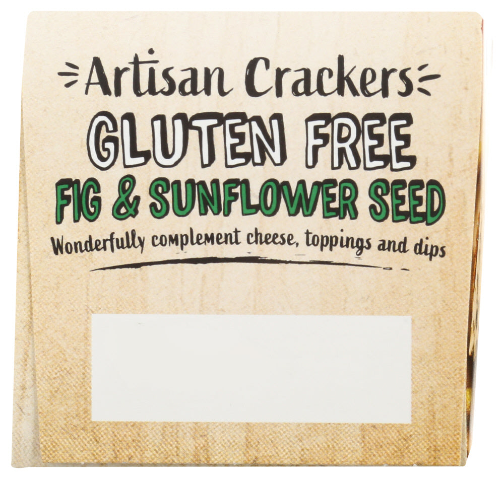 Olinas Bakehouse: Gluten Free Fig & Sunflower Seed Artisan Crackers, 3.5 Oz