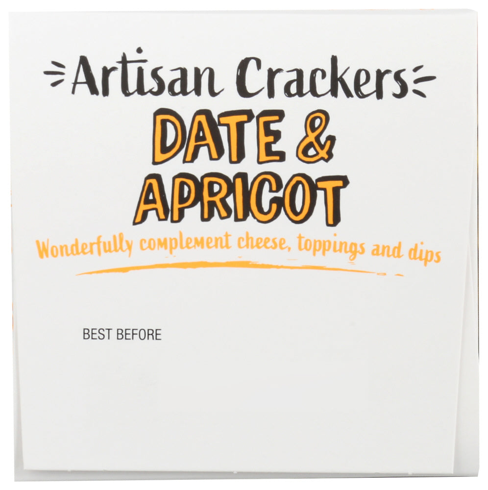 Olinas Bakehouse: Date And Apricot Artisan Crackers, 3.5 Oz