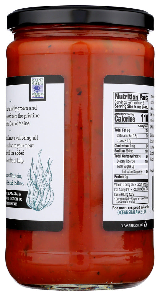 Oceans Balance: Marinara Pasta Sauce, 24 Oz