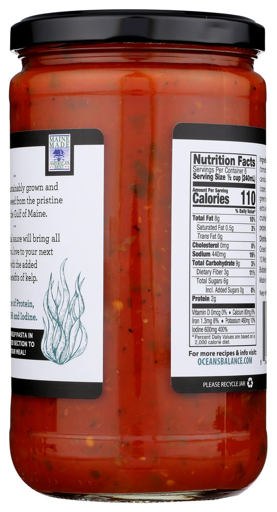 Oceans Balance: Arrabbiata Pasta Sauce, 24 Oz