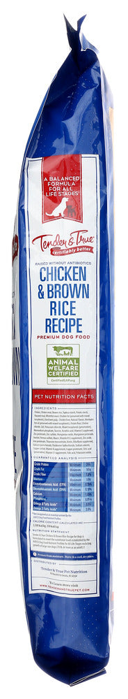 Tender And True: Kibble Chckn Brwn Rice, 23 Lb