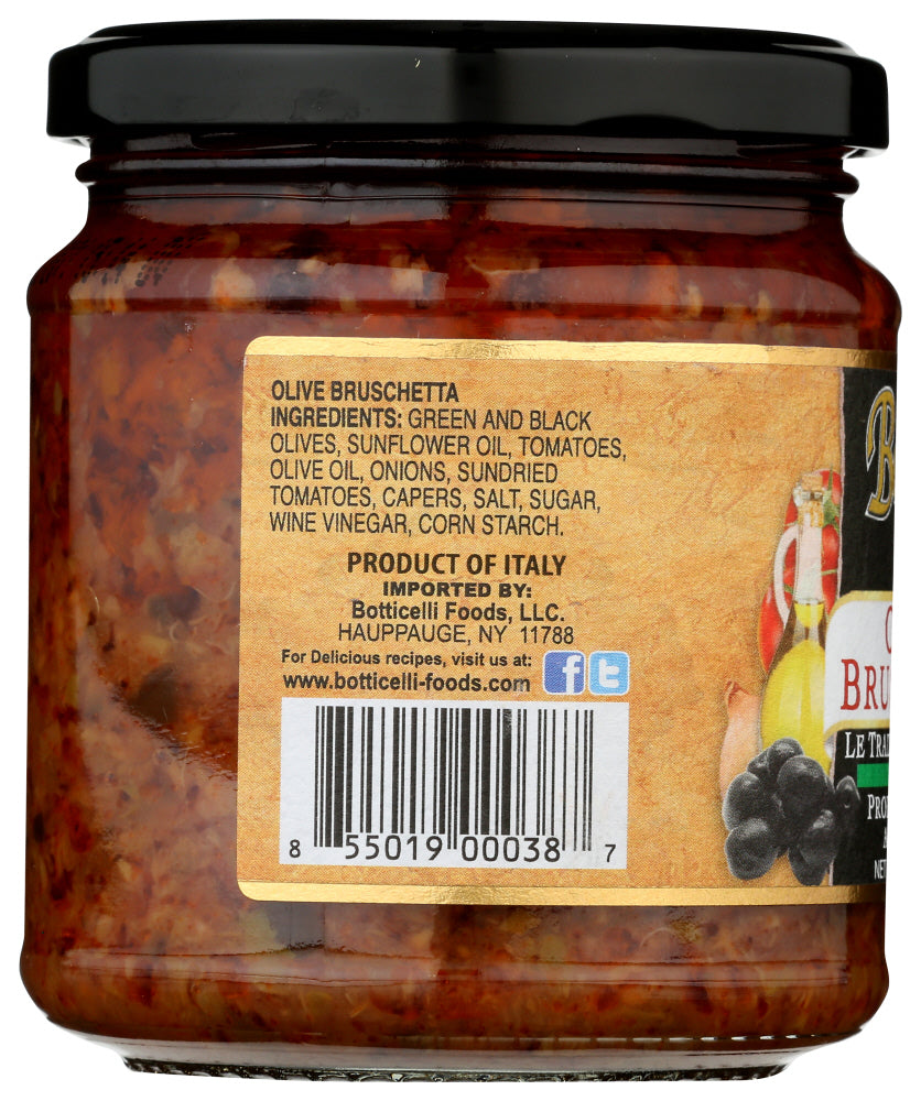 Botticelli Foods Llc: Bruschetta Olive, 10 Oz