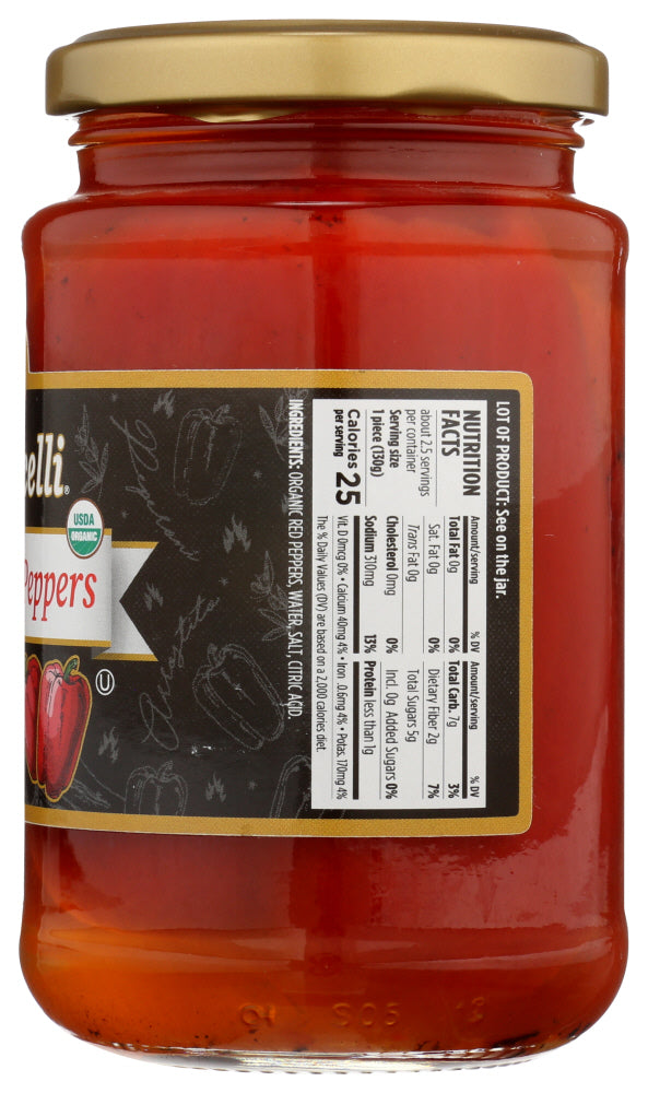 Botticelli Foods Llc: Organic Fire Roasted Red Peppers, 12 Oz