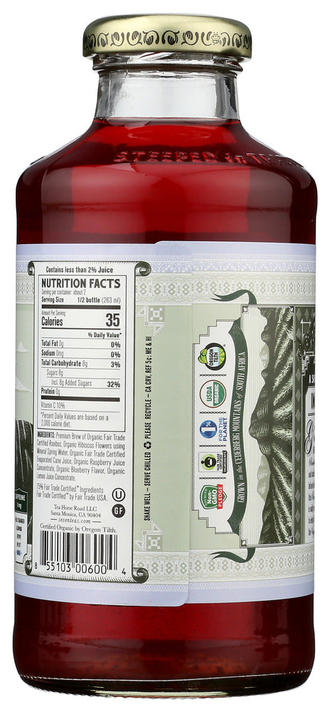 Seven Teas: Berry Hibiscus Rooibos Organic Tea, 16 Fo