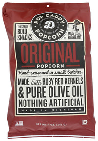 Pop Daddy Popcorn & Pretz: Original Flavor Popcorn, 5 Oz