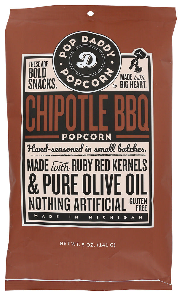 Pop Daddy Popcorn: Chipotle Bbq Popcorn, 5 Oz