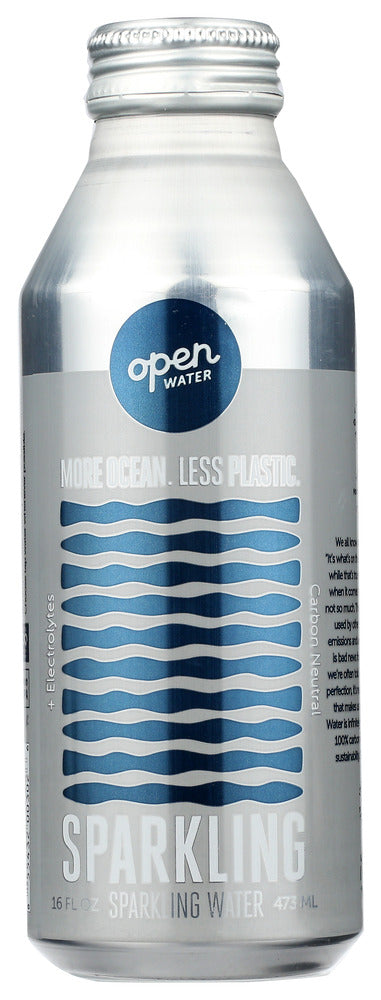 Open Water: Water Sparkling Purified,16 Fo