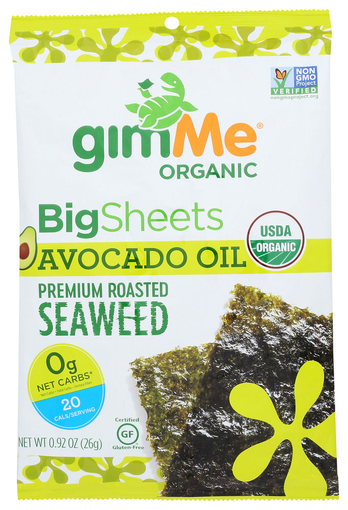 Gimme: Snack Seawd Avoc Oil Org, 0.92 Oz