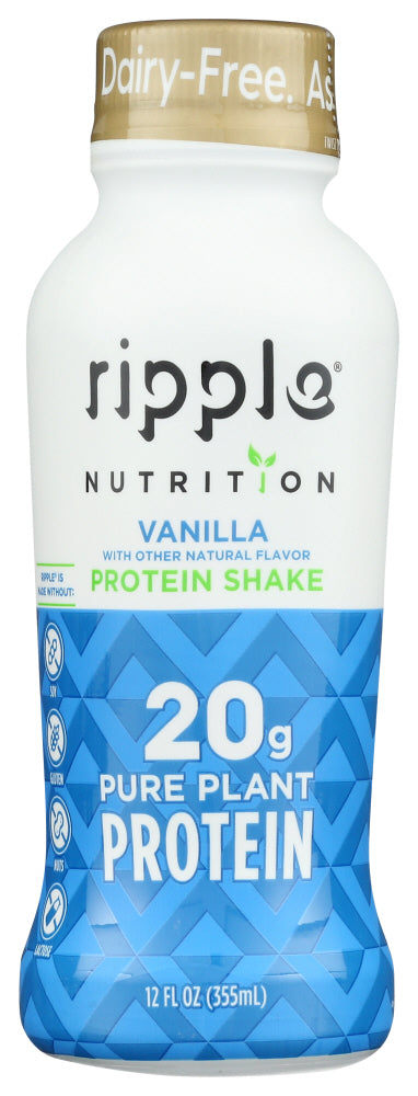 Ripple: Vanilla Protein Shake, 12 Fo