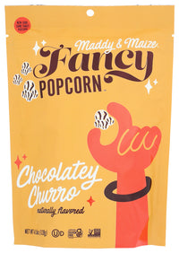 Maddy & Maize: Chocolatey Churro Popcorn, 4.5 Oz