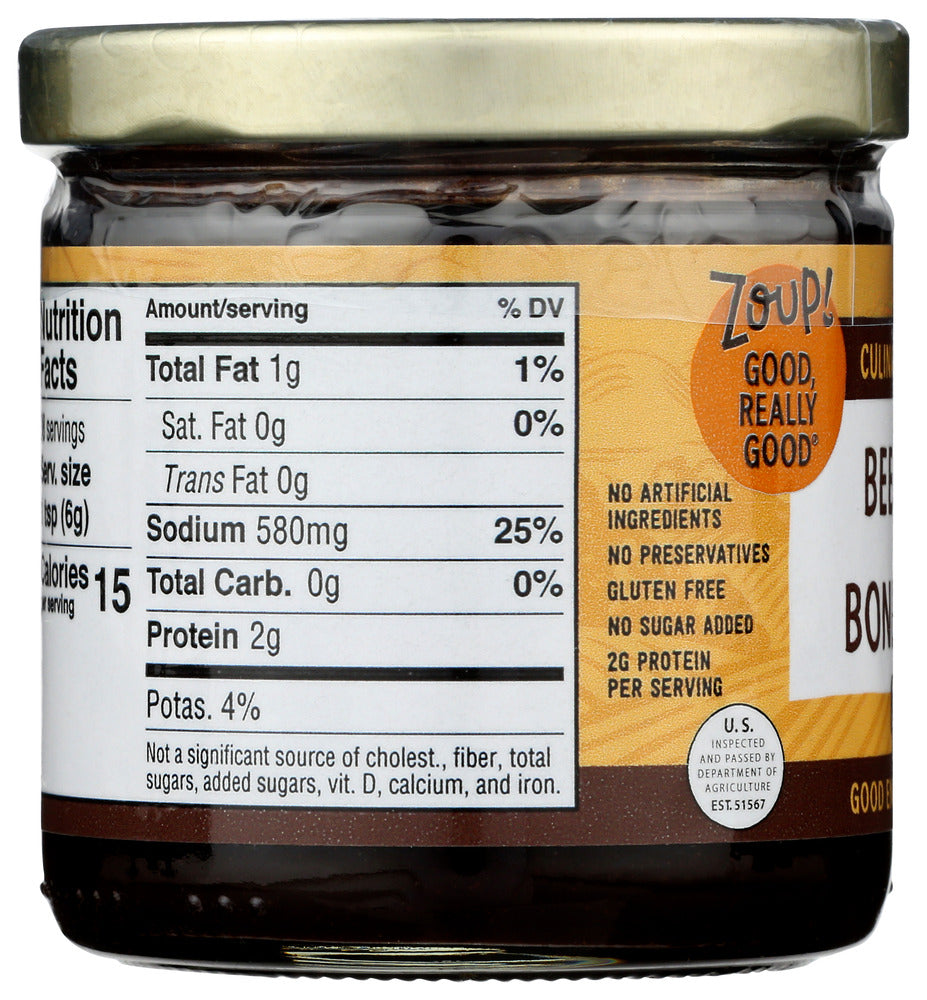 Zoup Good Really: Bone Broth Cncrnte Beef, 8 Oz