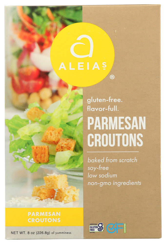 Aleias: Gluten Free Parmesan Croutons, 10 Oz