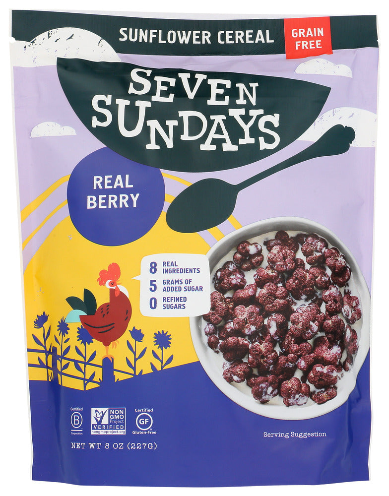 Seven Sundays: Real Berry Sunflower Cereal, 8 Oz