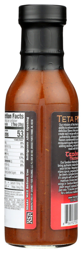 Teta Foods: Marinade Tandoori, 12 Fo