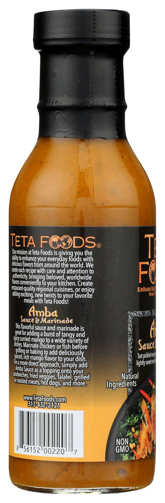 Teta Foods: Sauce Pickled Mango, 12 Fo