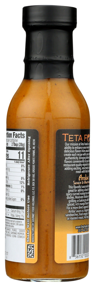 Teta Foods: Sauce Pickled Mango, 12 Fo