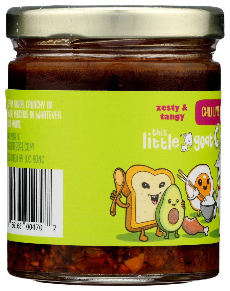 This Little Goat: Chili Lime Chili Crunch, 6.9 Oz