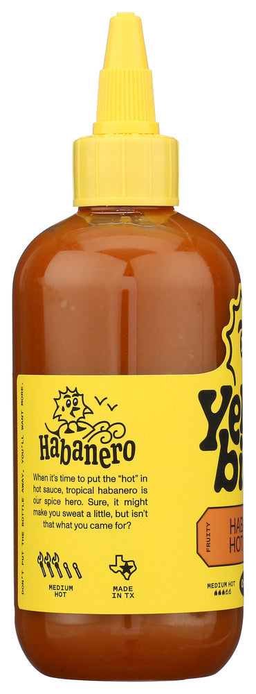 Yellowbird Sauce: Condiment Habenero, 9.8 Oz