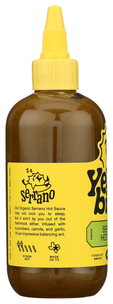 Yellowbird Sauce: Condiment Serrano, 9.8 Oz