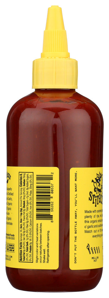 Yellowbird Sauce: Condiment Sriracha, 9.8 Oz