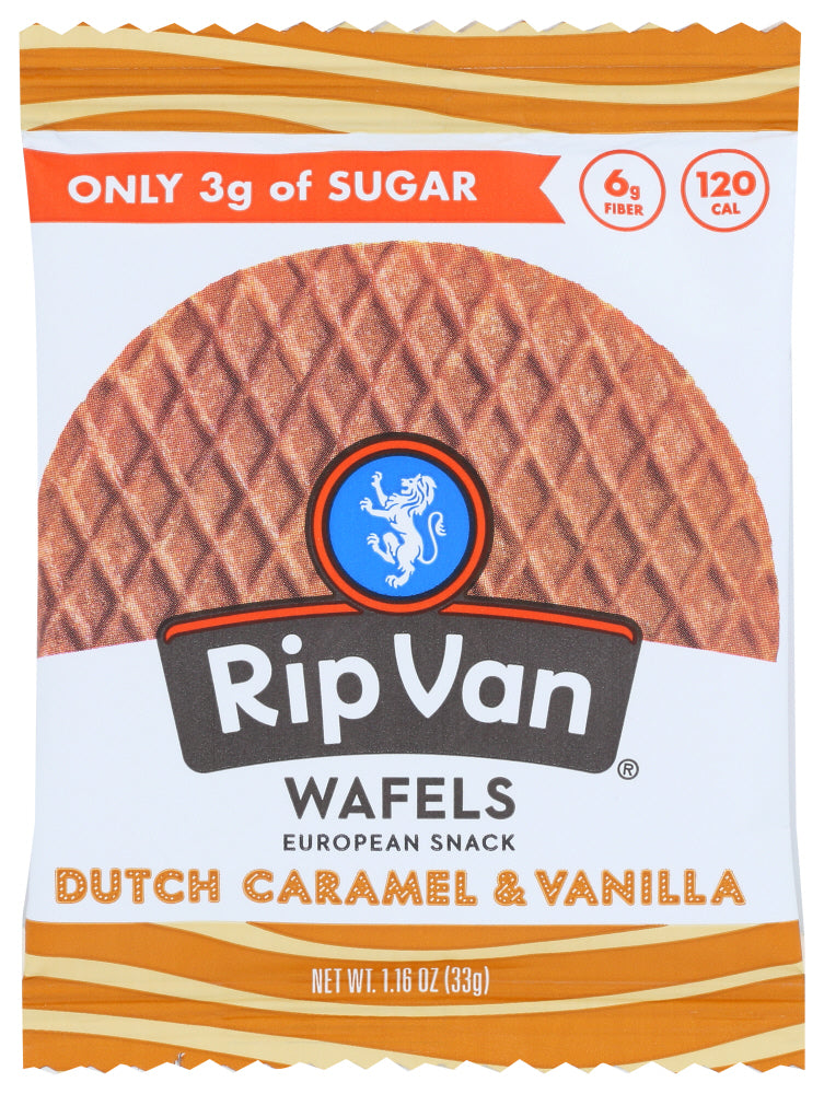 Rip Van Wafel: Wafel Dutch Caramel Vanilla, 1.16 Oz