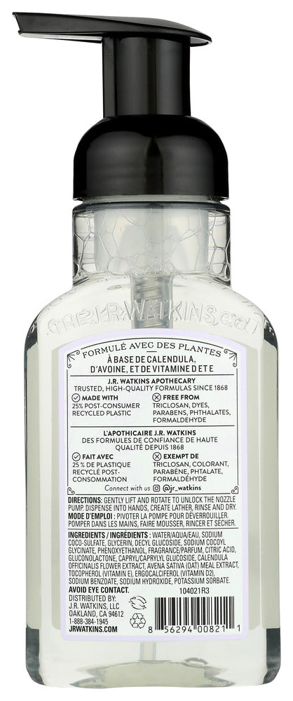 Jr Watkins: Lavender Foaming Hand Soap, 9 Fo