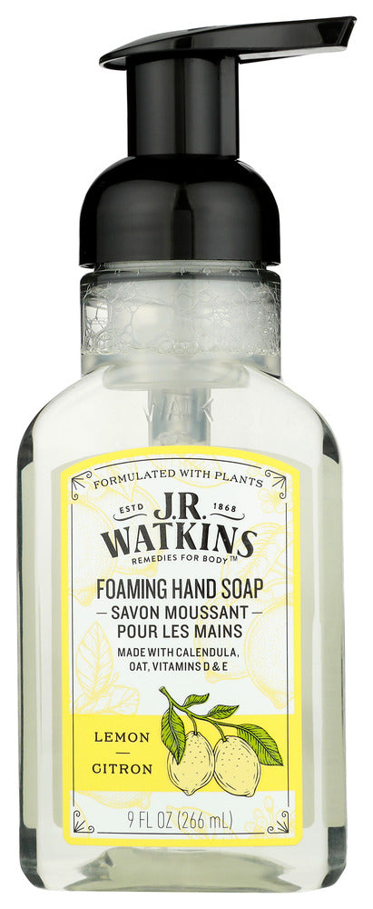 Jr Watkins: Lemon Foaming Hand Soap, 9 Fo