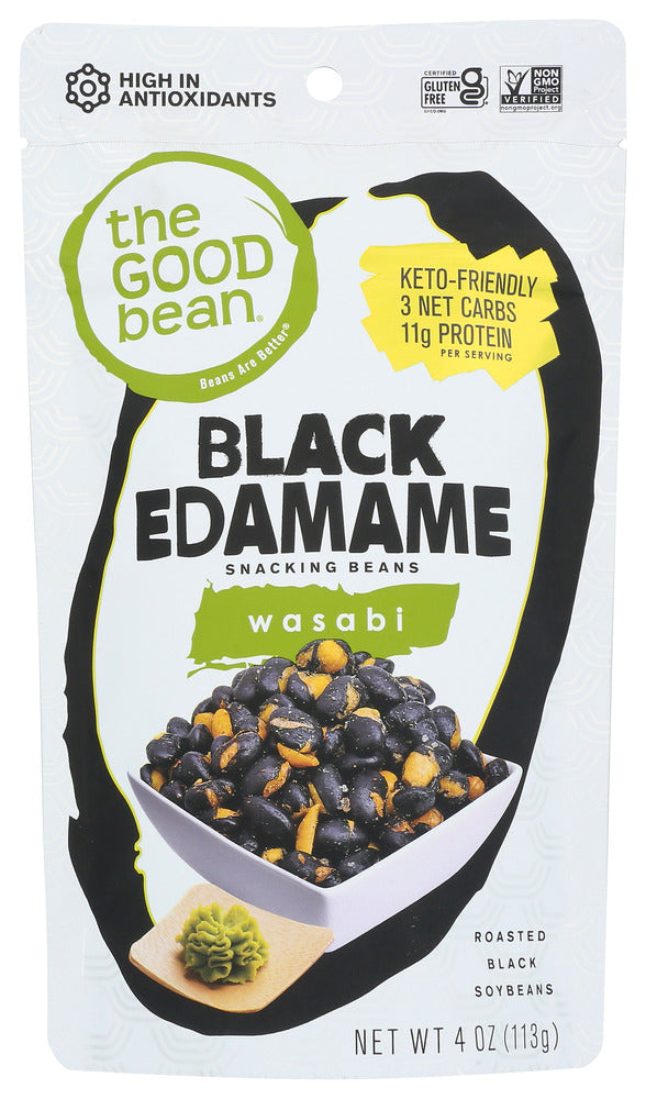 The Good Bean: Beans Snack Wasabi, 4 Oz