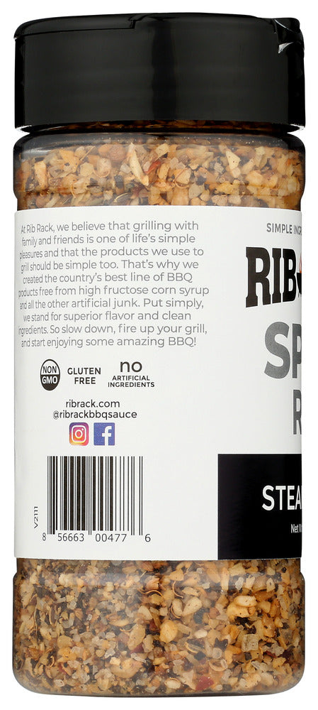 Rib Rack: Spice Rub Rib Rck Stkhse, 5.75 Oz