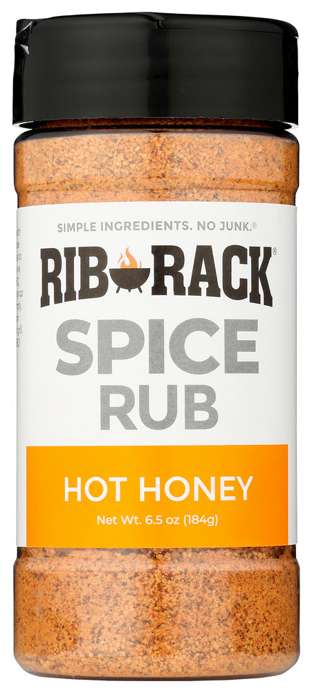 Rib Rack: Rub Hot Honey Spice, 6.5 Oz