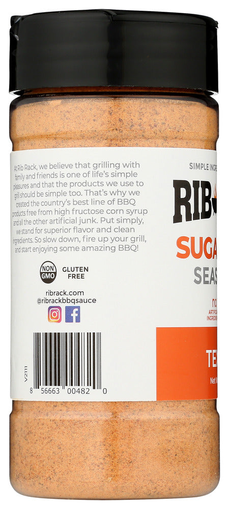 Rib Rack: Sugar Free Tex Mex Seasoning, 6 Oz