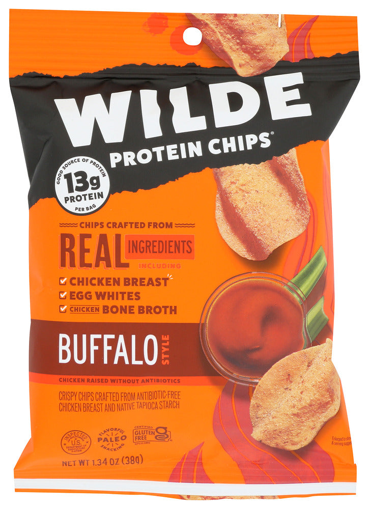 Wilde Snacks: Buffalo Chicken Chips, 1.34 Oz