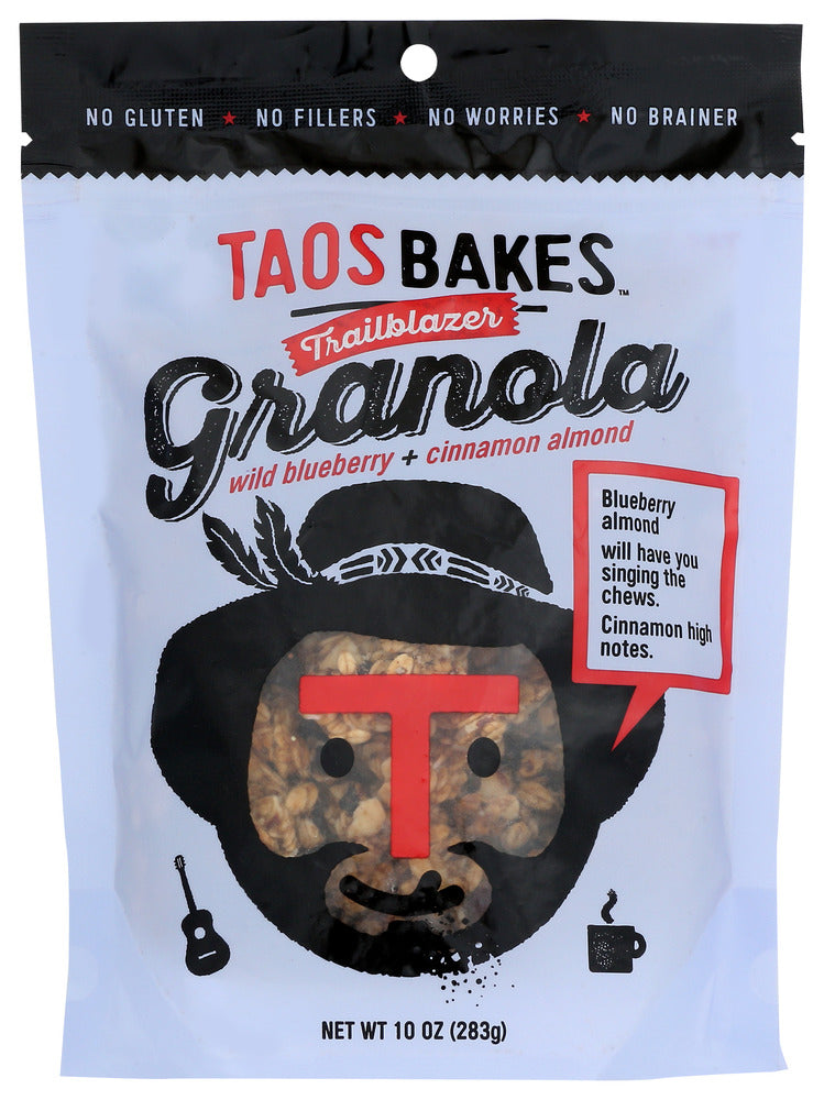 Taos Bakes: Wild Blueberry Cinnamon Almond Trailblazer Granola, 10 Oz