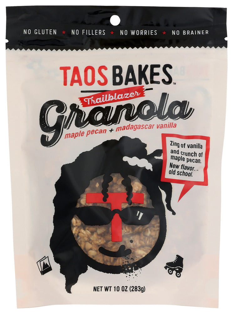 Taos Bakes: Trailblazer Granola Maple Pecan Plus Madagascar Vanilla, 10 Oz