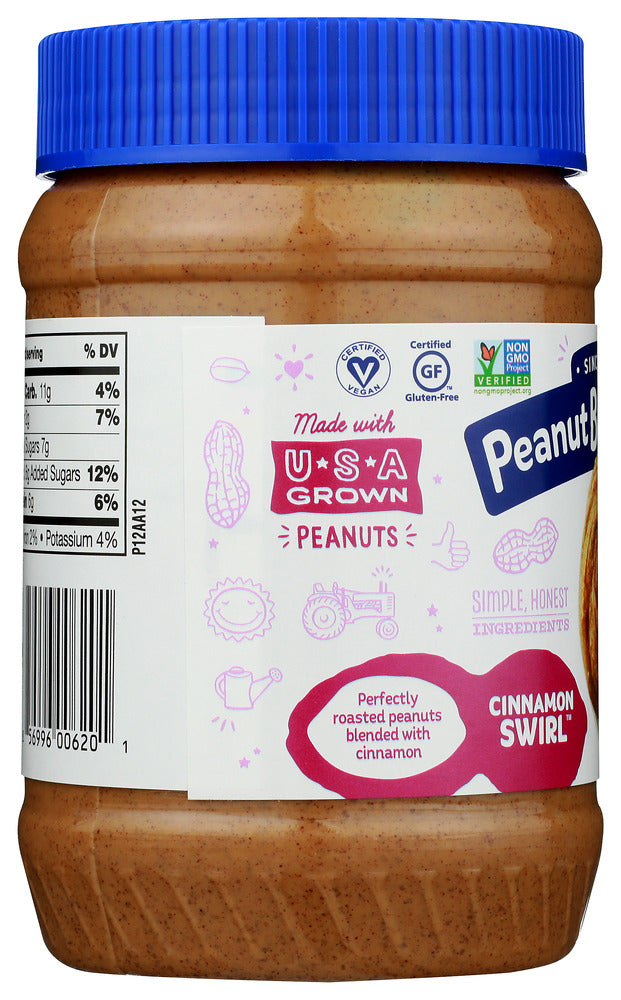 Peanut Butter & Co: Cinnamon Swirl Peanut Butter, 16 Oz