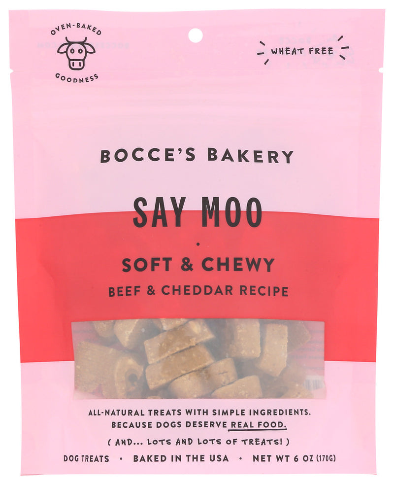 Bocces Bakery: Beef And Cheddar Recipe Dog Treat, 6 Oz