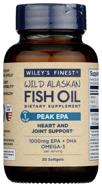 Wileys Finest: Peak Epa Wild Alaskan Fish Oil, 30 Sg