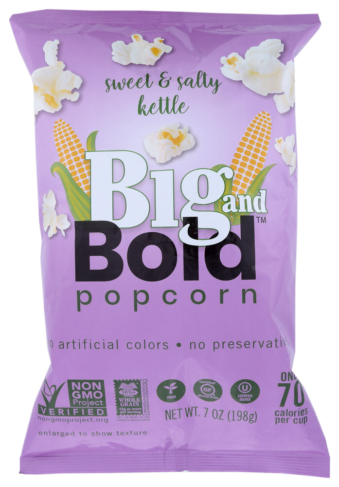 Poptime Big And Bold: Popcorn Sweet & Salty, 7 Oz