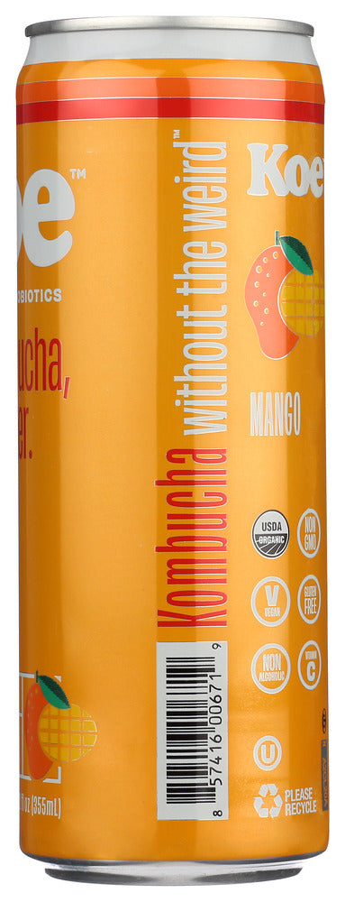 Koe: Mango Kombucha, 12 Fo