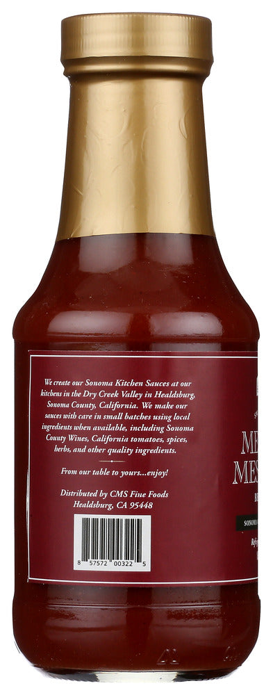 The Sonoma Kitchen: Sauce Bbq Mesquite Merlot, 10 Oz