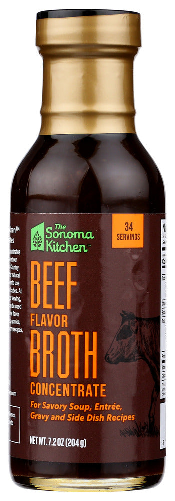 The Sonoma Kitchen: Beef Flavor Broth Concentrate, 7.2 Oz